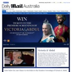 Win 1 of 125 Double Passes to The Premiere Screening of 'Victoria & Abdul' in Perth, Sydney, Melbourne, Brisbane or Adelaide