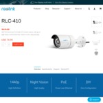 Save $10 for Reolink RLC-410 4MP HD PoE bullet IP Security Camera USD $64.99 (AUD $81.19) + Free Shipping