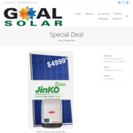 [Brisbane, QLD] 6.48kW Solar System Jinko Eagle 270watt + European Fronius Primo 5.0kw Inverter $4999* @ Goal Solar 