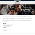 Win 1 of 2 Formula 1 Family Prize Packs Worth Up to $4,910 from Australian Grand Prix