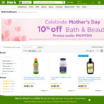 iHerb - 10% off Bath and Beauty Products