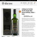 Ardbeg Auriverdes Single Malt Scotch Whisky $140 + $14.50 Shipping ($170+ Elsewhere) @ The Whisky Empire