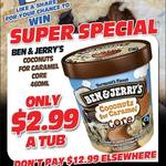 [QLD] Ben & Jerry's Coconut for Caramel Core Ice Cream 460ml $2.99 @ Northside Fruit Barn (Rothwell)