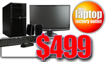 eMachines Desktop Package Includes 20" LCD + Dedicated Graphics ONLY $499!