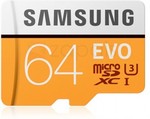 Samsung Evo 64GB Micro SDHC Card Cat.3 100m/Sec USD $17.59 (~$23.74 AUD) Delivered @ Zapals