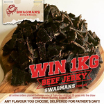 Win 1kg of Swagmans Beef Jerky Valued at $92.00