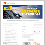 Win 1 of 6 2018 Vodafone Gold Coast 600 Experiences for 2 Worth Up to $11,282 from Supercars Australia