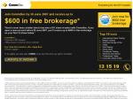 Up to $600 FREE Brokerage from COMSEC