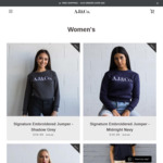 Over 40% off Women's Signature Embroidered Jumpers @ AJ & Co