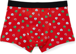 Brilliant Basics Men's Christmas Trunks - Black/Red  $4.50 (Was $10) @ Big W