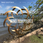 2 Wind Sculptures $50 + Free Shipping (exc. WA, NT and TAS) at Wind Sculptures Australia