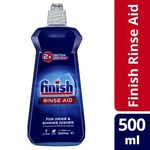 Finish Regular Rinse Aid for Dishwashers 500ml $4 (Was  $8) @ Coles