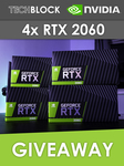 Win 1 of 4 NVIDIA GeForce RTX 2060 Graphics Cards Worth $599 from TechBlock/NVIDIA