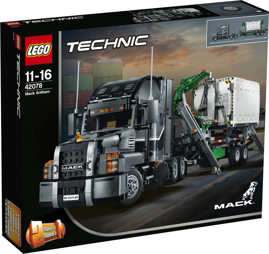 lego technic mack truck big w