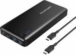 RAVPower RP-PB059 20100mAh USB-C Powerbank w/ Power Delivery & Data $67.49 & Others from $16.49 +Post (Free $49+/Prime) @ Amazon