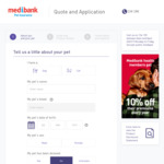 15% off Pet Insurance @ Medibank Private