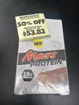 Box of Mars Protein Bars 18 x 51g (Short Dated) $53.82 + $9.99 Shipping (50% off) @ Supplement Wholesalers