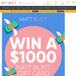 Win a $1,000 Gift Card from Matt Blatt Furniture