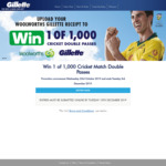Win 1 of 1,000 Cricket Match Double Passes