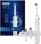 Oral-B SMART 4 4000 Electric Toothbrush $70.40 Delivered @ Amazon AU