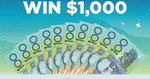 Win $1,000 Cash from Bauer Media