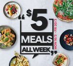 [VIC, NSW] Feast Week $5 Meals All Week Melbourne & Sydney CBD Only @ Eatclub