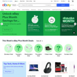 [eBay Plus] Spend & Save - $10 off $100, $50 off $500, $200 off $2000 on Eligible Items @ eBay