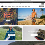 Quiksilver, Roxy, DC Shoes Extra 30% off Sale Items for Boardriders Members (Free to Join)