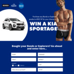 Win a Kia Sportage from Bonds & Big W