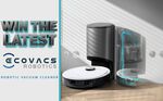 Win 1 of 2 Ecovacs Deebot Ozmo T8+ Robotic Vacuums Worth $1,299 from Nine Network