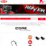 Rover CORE DURACUT 1010 Battery Lawn Mower Kit $499 (Was $999) + Delivery @ Rover