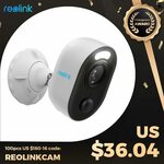 Reolink Lumus 1080p Outdoor Wi-Fi Security Camera with Spotlight US$37.44 (A$49.54) Delivered @Reolink Official Store AliExpress