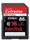 SanDisk Extreme HD Video SDHC 16GB 30MB/s Class10 Mem Card $36.50 +Free Shipping @ Unique Mobile