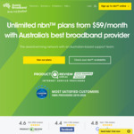 1 Month Free on 50/20, 100/20, 100/40, 250/25, 1000/50 nbn or Opticomm Plan (New Customers Only) @ Aussie Broadband