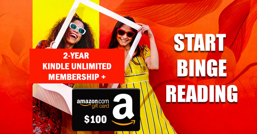 Win A 2Year Kindle Unlimited Subscription + A100 Amazon