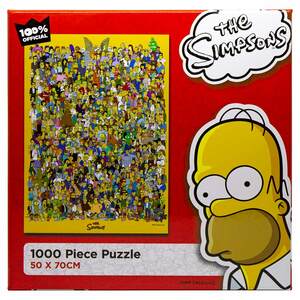 The Simpsons - Extended Cast 1000-Piece Puzzle - Toys & Gadgets