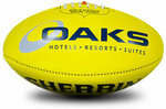 Yellow Sherrin KB AFL Match Ball $89.99 (RRP $199) Plus Postage (free on >$120 spend) @ Lions Shop