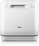 Midea Mini Dishwasher White - $369 (Was $649) + Delivery (or $0 C&C) @ Star Sparky Direct
