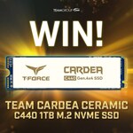Win a Team Cardea Ceramic C440 Gen4 M.2 NVMe 1TB SSD Worth $289 from PC Case Gear
