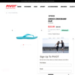 CROCS CROCBAND FLIP $15 + $10 Express Shipping (Free Delivery with More than $100 Spend) and Other Good Deals @ PIVOT