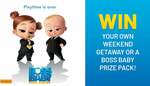 Win a Family Weekend Getaway for 4 Worth $4,600 or 1 of 5 Boss Baby Prize Packs Worth $150 from Network Ten