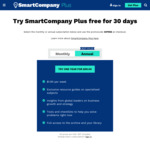 30 Days Free Small Business Subscription for SmartCompany Australia (Credit Card Required)