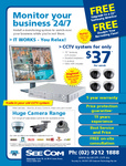 CCTV System Special with Cameras & Digital Video Recorder Only $37 Per Week