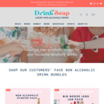 20% off Non Alcoholic Drinks + $15 Delivery ($0 with $120 Order/ $60 MEL Order) @ The Drink Swap