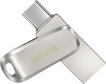 SanDisk 256GB Ultra Dual Drive Luxe USB Type-C $46.45 Delivered @ The Around Australia via Amazon AU