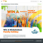 Win a Nickelodeon Family Holiday Worth $2,382 from TRAVLR