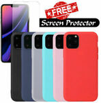 Silicone Soft Case and Glass Screen Protector Combo for Apple iPhone 13 Pro Max 12 11 XR XS 8 SE 6 $6.39 Delivered @ Abimp eBay