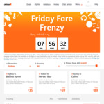 Jetstar Friday Frenzy: Flights from $35 One Way (eg SYD to Ballina/Byron Bay) @ Jetstar