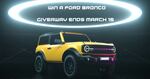 Win a 2022 Ford Bronco Car worth $60,000 from Mempo