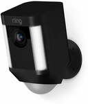 Ring Spotlight Wireless Security Camera (Black) $179 (Was $289) + Delivery ($0 C&C/ in-Store) @ JB Hi-Fi